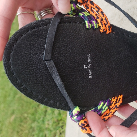 Free People La Jolla wrap lace-up sandals - Picture 3 of 10